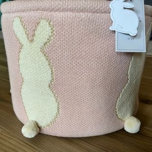 NWT Darling pink Easter basket